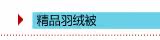 阿思家精品羽绒被