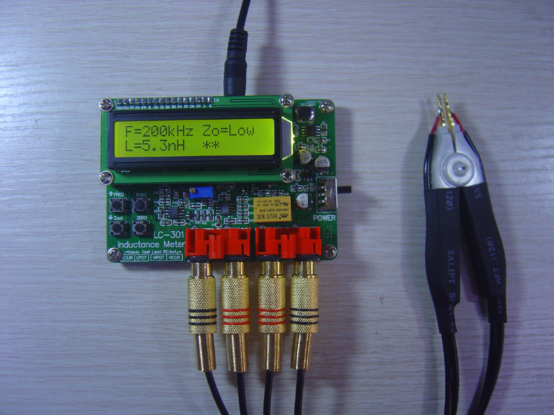 【LC301贴片nH级电感测试仪 基于数字电桥原