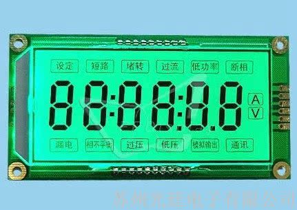 【供应电力仪表液晶显示屏 显示电流、电压的