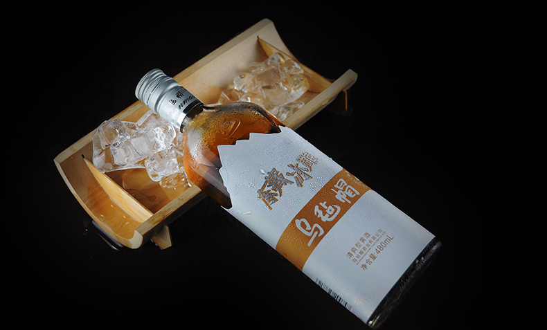 乌毡帽黄酒 冻藏冰雕 清爽型半干花雕酒 480ml×6