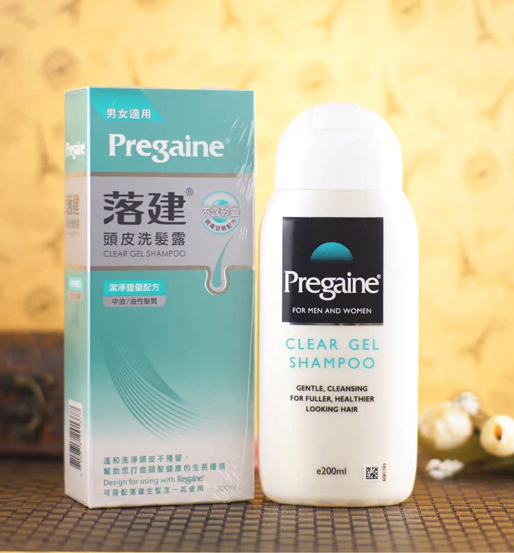 美国pregaine落健洗发水洗发精400ml 保湿丰量配方 正品批发