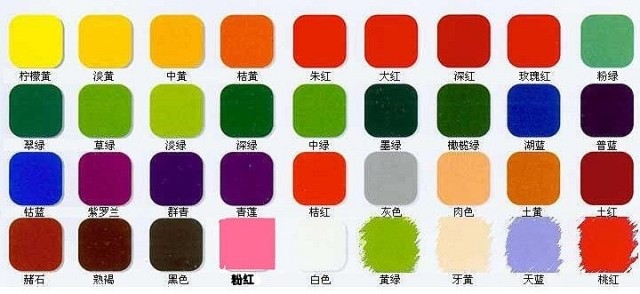 文萃颜料 水粉颜料 涂鸦画颜料 石膏像颜料 新型浓缩型广告画颜料