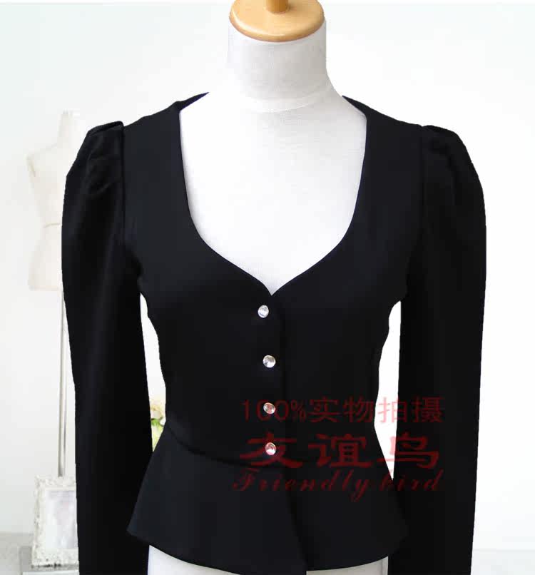 2012 清仓 <em>春秋</em>装短外套<em>韩版</em>修身<em>小西装女士开</em>