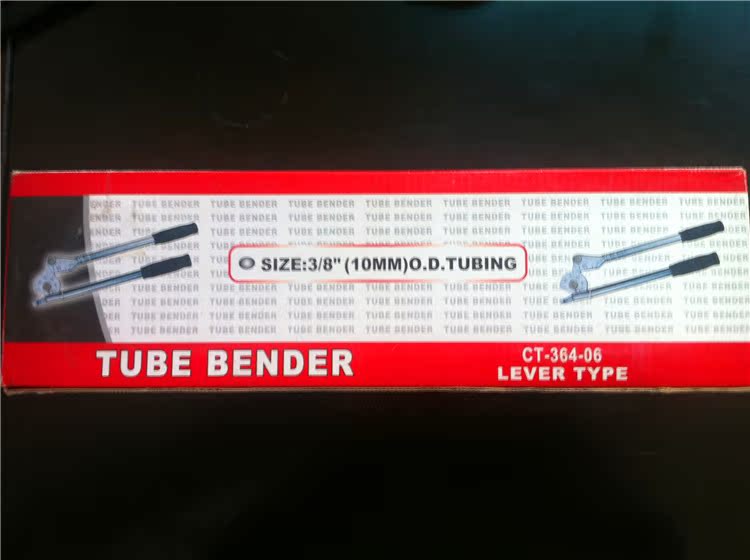 【正品德国TUBE BENDER手动弯管器CT-364