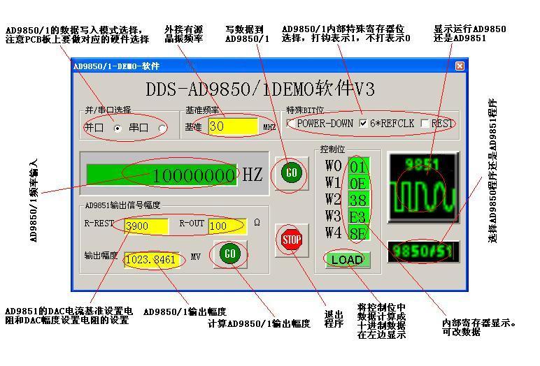AD9850 AD9851 DDS Control Panel | eBay