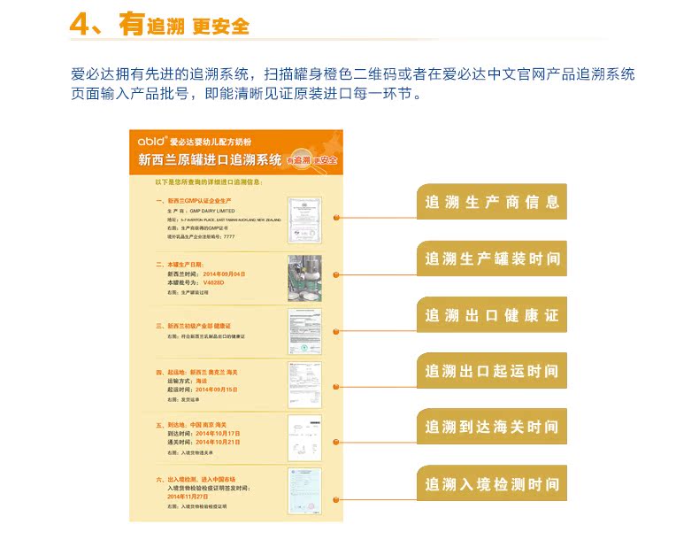  爱必达3段900克描述——商品参数7