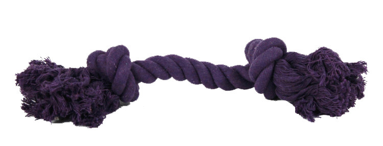 Xirhb Little friends double knot cord molar bite-resistant rope pet toys