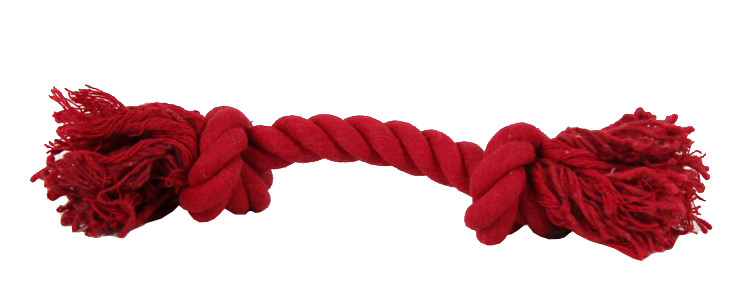 Xirhb Little friends double knot cord molar bite-resistant rope pet toys