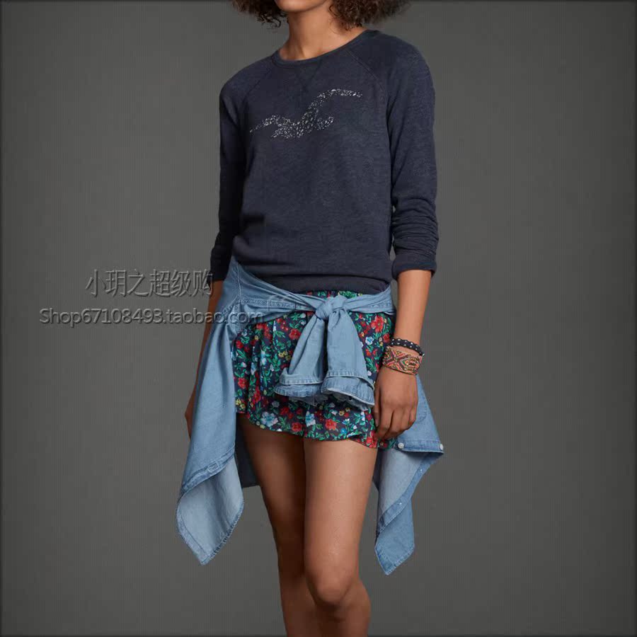Толстовка женская Abercrombie&Fitch AF HCO HOLLISTER Толстовка женская Abercrombie&Fitch AF HCO HOLLISTER