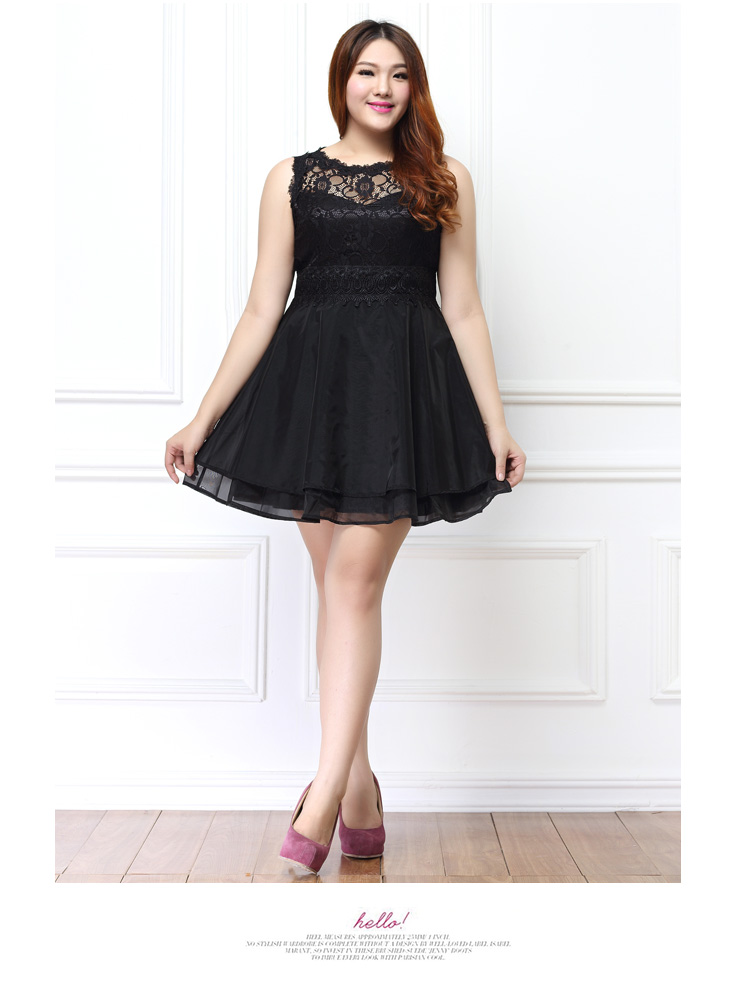 Picking a major, female 2015 spring and summer new centers in Europe and America MM stylish lace graphics thin style European root yarn strap dresses dress Q 957 black 5 XL pictures, price, brand platters! Elections are good character, the national distribution, so why buy now enjoy more preferential! Health