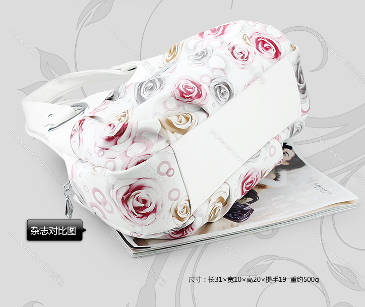 gucci水餃包價格 女士包包2020新款潮韓版黑白豹紋女包印花水餃狀手提PU漆皮女式包 gucci包包價格