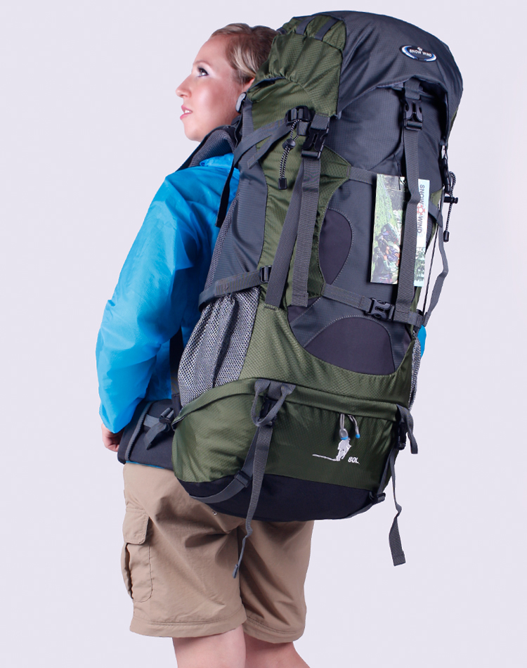 正品户外男女双肩登山包防水旅游徒步背包大容量70 80l旅行背囊