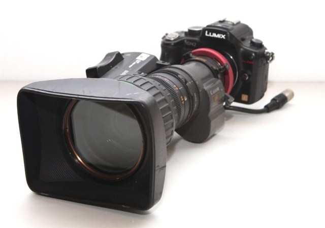 佳能 B42\/3" 摄像机镜头转松下微单 micro 4\/