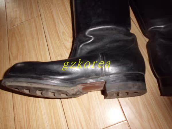 55式消防靴高筒靴 军官硬筒马靴 55式军鞋 坦克