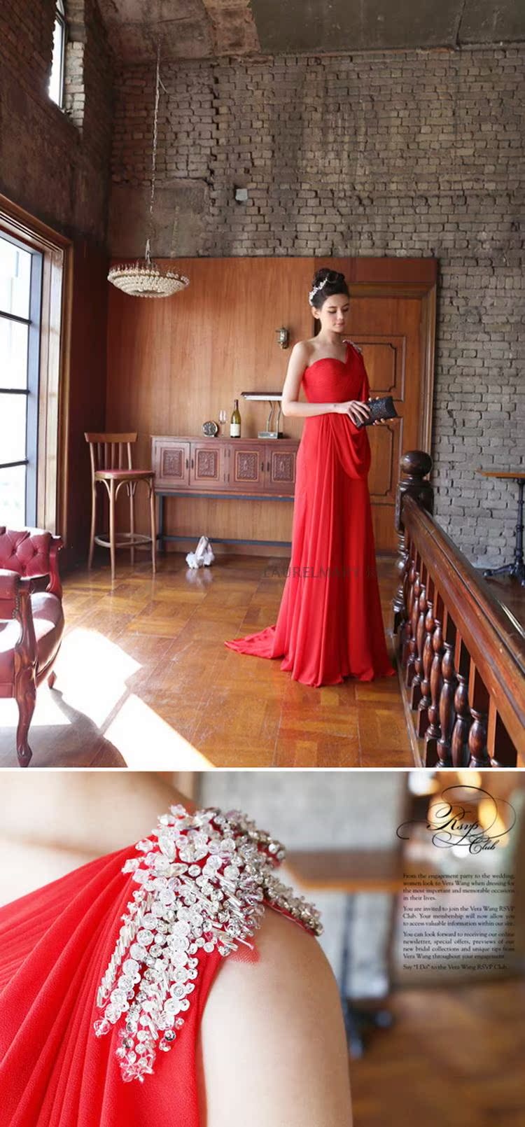 LAURELMARY sponsors the new bridal dresses elegant bridal night toasting ceremony atmosphere serving performances evening dress, such as the large red. size pictures, price, brand platters! Elections are good character, the national distribution, so why buy now enjoy more preferential! Health