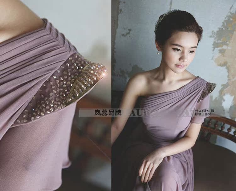 LAURELMARY sponsors the new Manual to hem the shoulder Evening Dress beauty fall long skirt dress atmospheric concert dress, such as the color to size pictures, price, brand platters! Elections are good character, the national distribution, so why buy now enjoy more preferential! Health