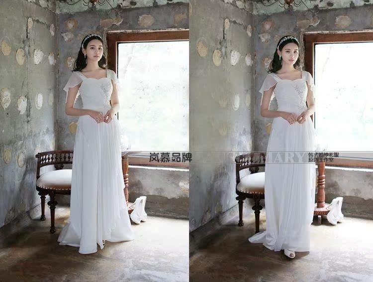 LAURELMARY sponsors the 2015 new Korean-sweet shoulders flouncing cuff folds the lumbar seamless beads with back bow-tie at night White (as shown) custom size picture, price, brand platters! Elections are good character, the national distribution, so why buy now enjoy more preferential! Health