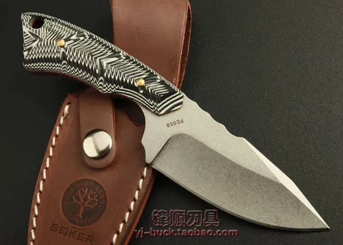 BOKER dao thẳng nhỏ không gấp dao lặn dao Mỹ xà cạp dao trường dao ngoài trời Dao Thụy Sĩ - Công cụ Knift / công cụ đa mục đích