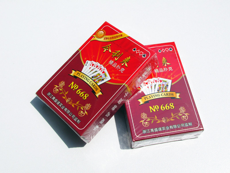 扑克牌批发万盛达扑克牌no.668(金利来)精品扑克牌