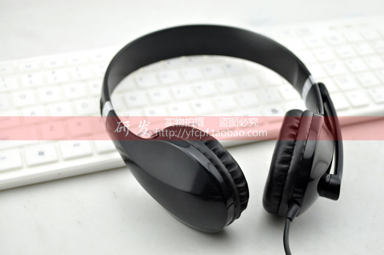联想华硕宏基戴尔笔记本双孔单孔耳机头戴式电