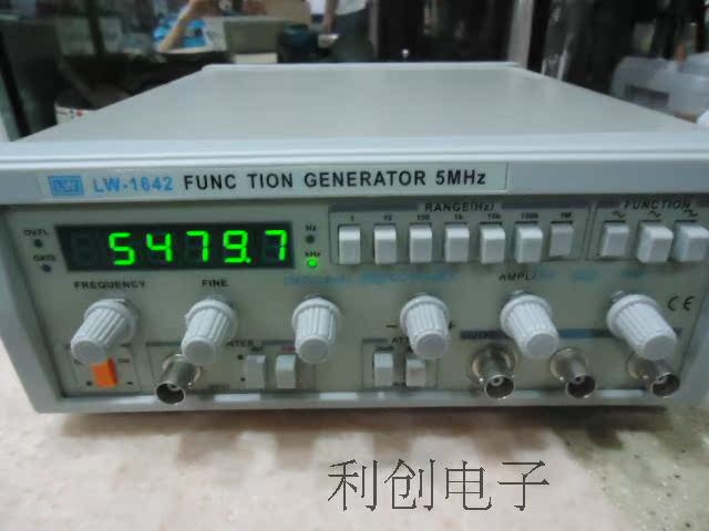 【全新龙威LW-1642函数信号发生器5MHz方波