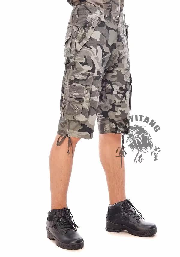 【户外军品服饰 男式<em>军版短裤</em> 五分裤 军玫瑰6