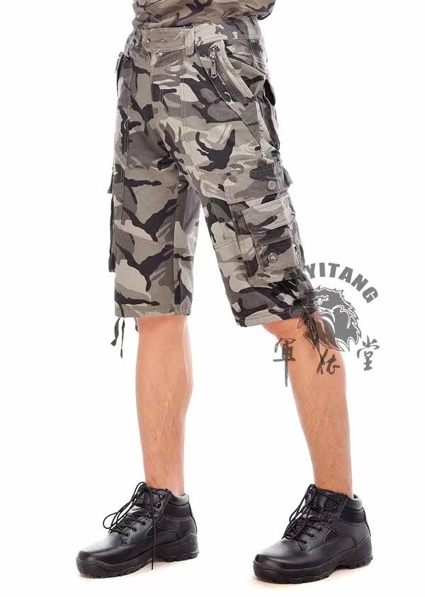 【户外军品服饰 男式<em>军版短裤</em> 五分裤 军玫瑰6