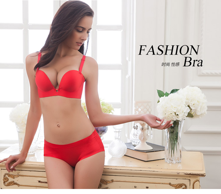 馨雅丽 2014春夏 新款 <em>一片式无痕文胸</em> 性感光