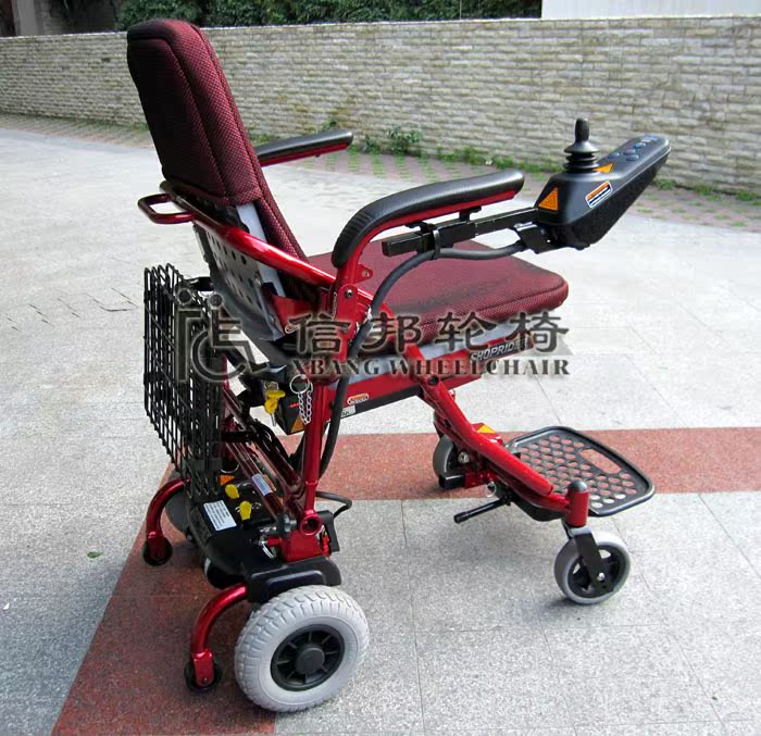 台湾必翔TE-FS888锂电电动轮椅 后轮大小自由