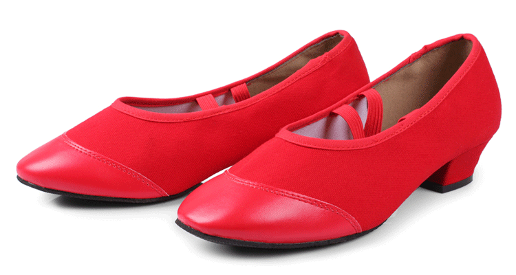 红色性格舞鞋1