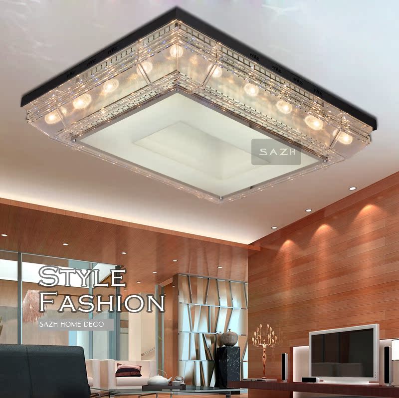 【雷士照明灯具灯饰】水晶灯LED客厅灯吸顶灯