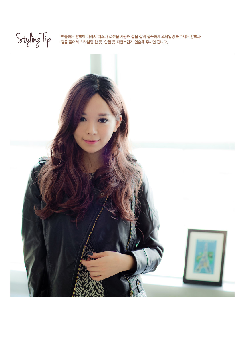 Yina 独家'【<em>2013</em>款<em>韩国</em>最新流行<em>中分</em>长卷<em>发型</em>