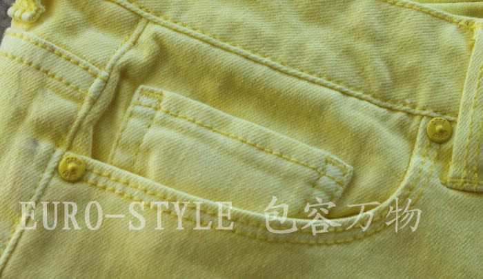 Женские брюки 特aeropostale 小ae扎染染色磨破糖果荧光色毛边卷边牛仔短裤热裤 Шорты, мини-шорты Городской стиль Женские брюки 特aeropostale 小ae扎染染色磨破糖果荧光色毛边卷边牛仔短裤热裤 Шорты, мини-шорты Городской стиль