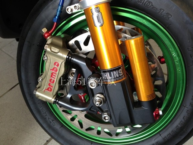 Тормозные колодки для мотоцикла Оригинальный итальянский суппортами Brembo 4 суппорт на морское ушко излучения, сильный Гром 150 преобразования специальных Тормозные колодки для мотоцикла Оригинальный итальянский суппортами Brembo 4 суппорт на морское ушко излучения, сильный Гром 150 преобразования специальных