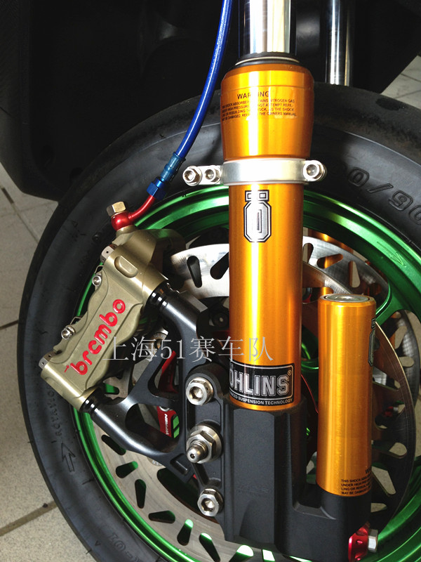 Тормозные колодки для мотоцикла Оригинальный итальянский суппортами Brembo 4 суппорт на морское ушко излучения, сильный Гром 150 преобразования специальных Тормозные колодки для мотоцикла Оригинальный итальянский суппортами Brembo 4 суппорт на морское ушко излучения, сильный Гром 150 преобразования специальных