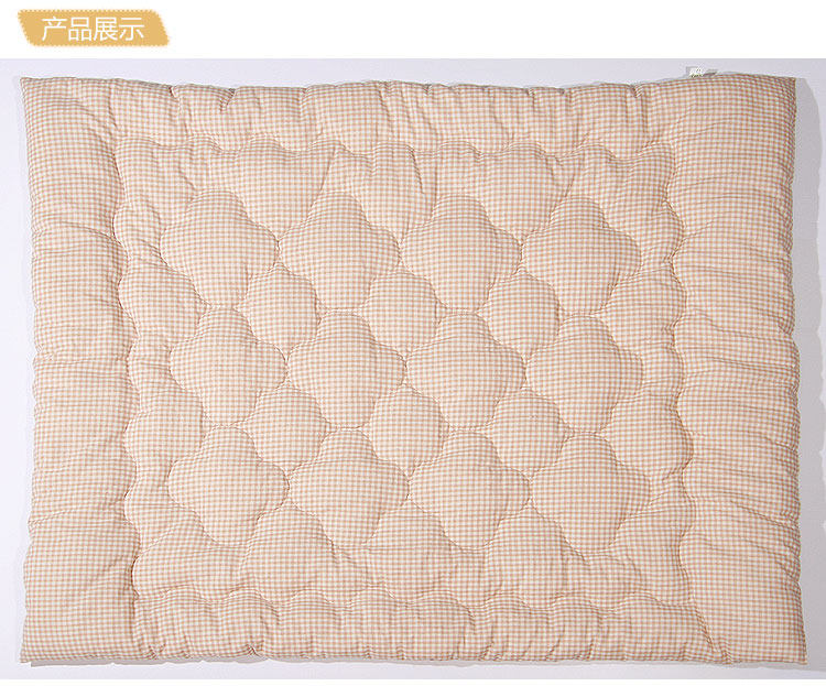 Peach baby organic cotton double gauze cotton thick core of pure cotton bedding in neonates