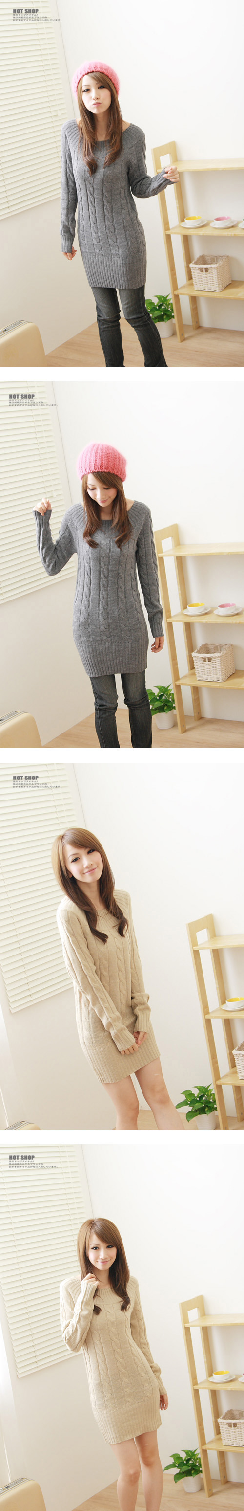 Свитер женский Marine knit dress 2013 Хлопок Зима 2012 Длинный рукав Классический рукав О-вырез Свитер женский Marine knit dress 2013 Хлопок Зима 2012 Длинный рукав Классический рукав О-вырез
