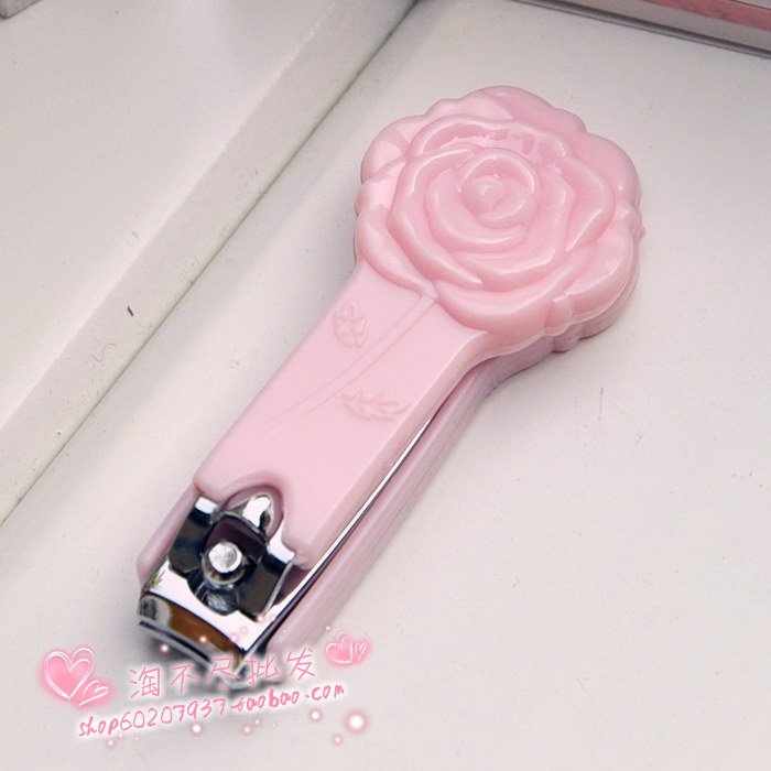 【 A112 】 Anna * Soviet style Rose Nail clippers   Manicure tools   Nail knife   Nail file