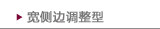 宽侧边调整型