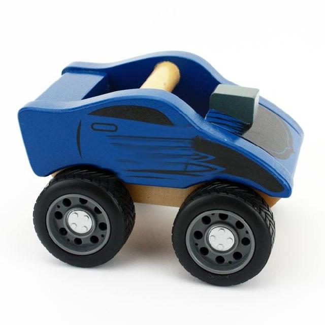 儿童玩具 超可爱城市小车 木头车仿真木制玩具