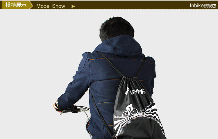 Inbike helmet Pack dust bags easy to ride his back backpack dual shoulder riding riding equipment