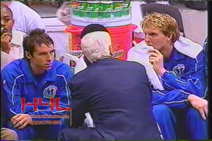 NBA2001年西部半决赛 马刺VS小牛 诺维斯基