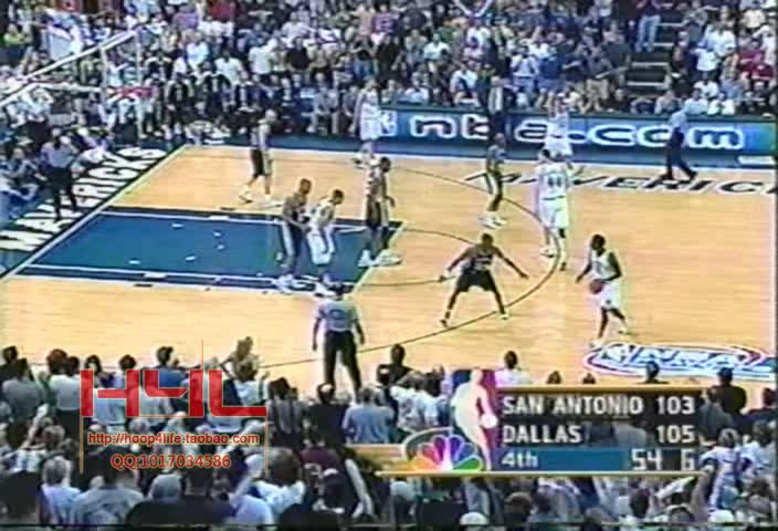 NBA2001年西部半决赛 马刺VS小牛 诺维斯基