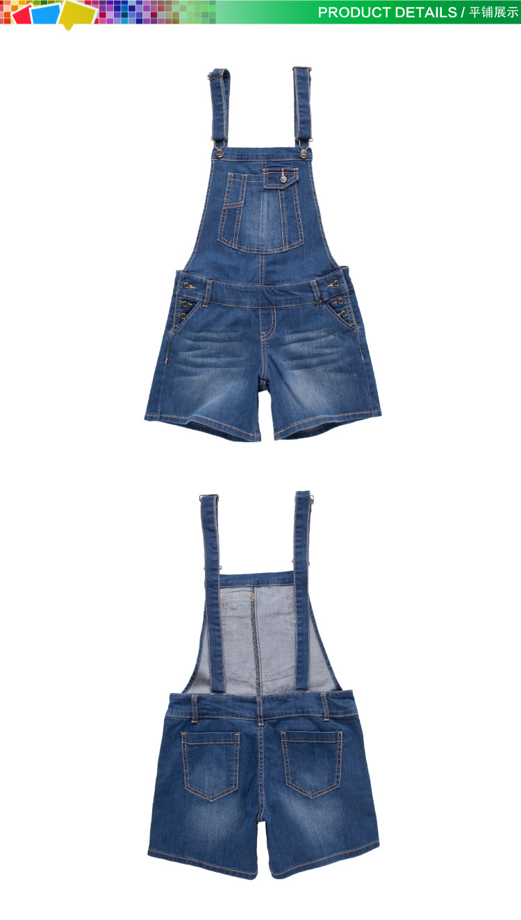 <em>森马semir</em>秋装新款女装<em>背带</em>裤时尚连身<em>牛仔短</em>