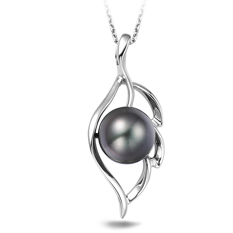 【评价】周大福官方正品绝泽系列珍珠吊坠【T