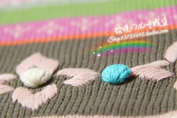 批发供应<em>儿童毛衣</em> 民族风<em>手工钩花</em>高品质棉线