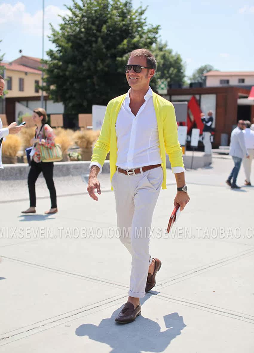 2013 早春 欧美街拍<em>款</em> V领纯色羊毛<em>混纺开衫</em> 男