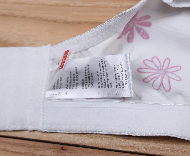 95折 宽肩带<em>里料棉</em> D.无钢托超薄杯内衣 大码文