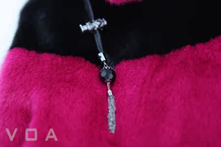 进口皇冠级<em>水貂</em>皮草<em>外套</em> VOA<em>长袖短款女士</em>整