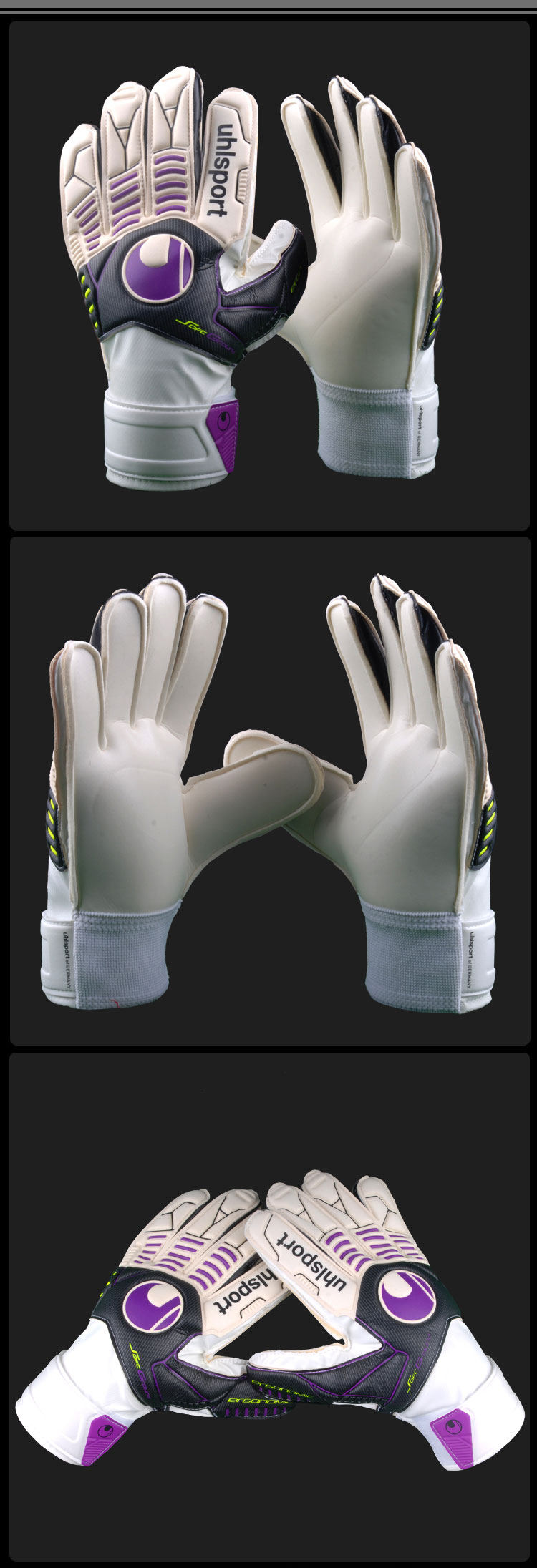 перчатки вратаря uhlsport/优斯宝 门将手套 专业 守门员手套 100033602 正品 龙门